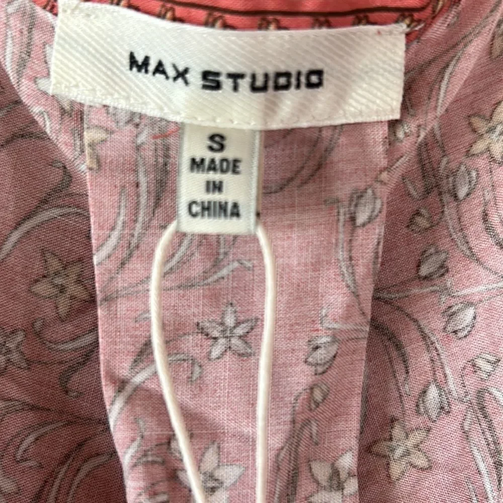 NEW Max Studio Cold Shoulder Shirt - Picture 2 of 5
